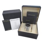 Bulgari BVLGARI Men's Watch, Brand: Chronograph Automatic AT Stainless Steel SS BB41SCH Silver Black - Image 8