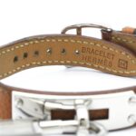 HERMES Kelly Stainless Steel Leather Quartz Ladies Watch KE1.210 - Image 7
