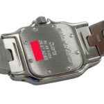 Cartier women's watch, Santos Galbee SM, quartz movement, stainless steel (SS), gold (YG), W20012C4. - Image 6