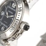 Cartier Pasha Seatimer W31077M7 Stainless Steel Automatic Watch - Image 4