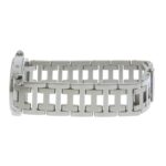 HermÃ¨s Clipper Watch CL4.410, Stainless Steel Quartz Analog Display, Pink Dial, Boys - Image 4