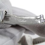 Cartier wo Santos VendÃ´me SM quartz movement stainless steel (SS) gold (YG) model number 84041488. - Image 5