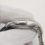 ROLEX Air-King 114200 M-serial Stainless Steel Automatic Silver Dial Watch - Image 6
