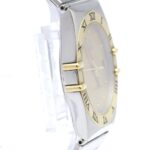 OMEGA Constellation 18K Gold Steel Quartz Mens Watch 396.1080 - Image 8