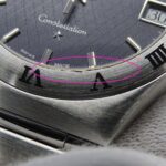 Omega Constellation 1512.40 Men's Watch, Brand Name, Date, Quartz, Stainless Steel (SS), Silver/Navy - Image 9