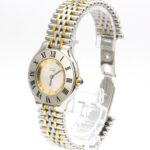CARTIER Must 21 Gold Plated Steel Quartz W10074F4 - Image 2