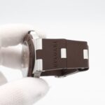 Bulgari BVLGARI Aluminum GMT Watch, Rubber Strap, Aluminum, Men's, Brown, BB40ATGMT - Image 8