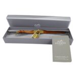 Hermes HERMES Wo Brand Kelly Quartz QZ GP Leather KE1.201 Gold Brown â—‹Y - Image 6