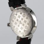 Louis Vuitton Tambour Monogram 8P Q13MJA Stainless Steel Quartz Watch - Image 7