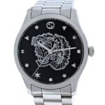 GUCCI G-Timeless YA1264125 126.4 Men's Watch Stainless Steel /40427