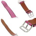 Hermes HH1.210 H Watch Stainless Steel Leather Ladies HERMES - Image 7