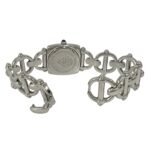 GUCCI Horsebit Chain Stainless Steel Quartz Wrist Silver 37972 - Image 9
