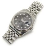 ROLEX Rolex Datejust 10P Diamond 116234G SS/WG Automatic Jubilee Bracelet Computer Dial - Image 9