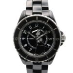 Chanel Mademoiselle J12 La Pausa Ceramic Men's Watch, Black, Model H7609