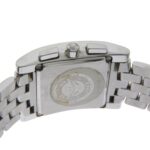 Longines DolceVita watch L5.668.4, stainless steel, quartz, analog, black dial, men's. - Image 6