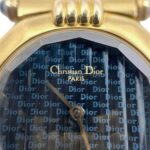 Christian Dior Swing Dress Watch Navy Gold 64151 Women's Stainless Steel Quartz 657*** - Image 5