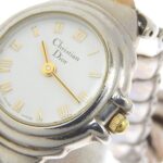 Christian Dior Watch Stainless Steel Quartz Analog White Dial Women's - Image 8