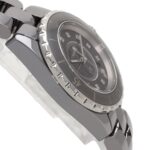 CHANEL H3241 J12 33mm Chromatic 12P Diamond Watch in Titanium Ceramic/Titanium Ceramic for Women - Image 6