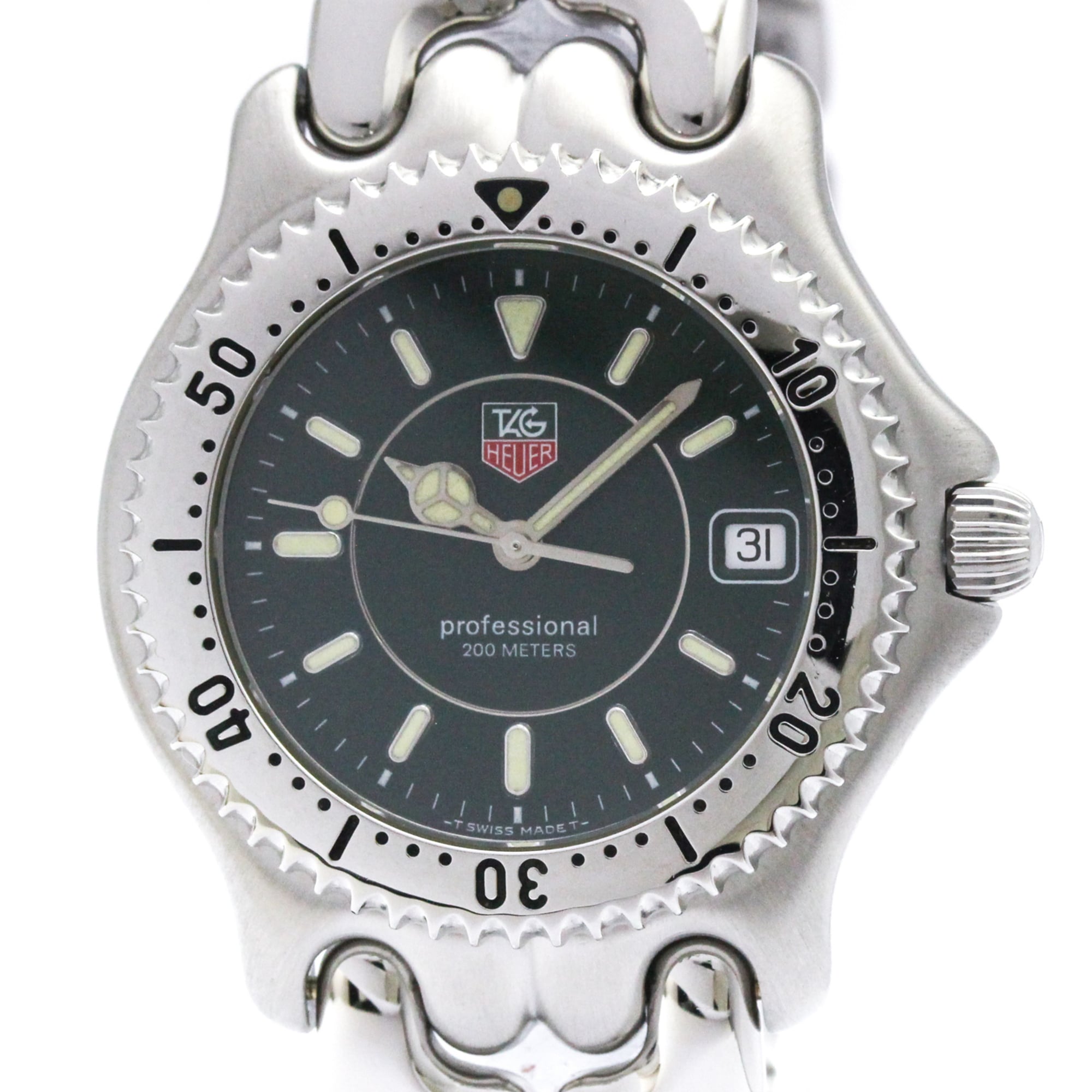 2000_9afb8fd7-f622-47b2-8c90-96622a480b3a.jpg TAG HEUER Sel Professional 200M Quartz Mens Watch WG1119 - Image 1