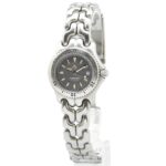 TAG Heuer Cell Watch WG1313-0 Quartz Grey Dial Stainless Steel Ladies HEUER - Image 3