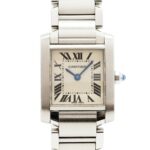 Cartier Tank FranÃ§aise SM W51008Q3 Ivory Dial Wo