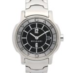 Bulgari BVLGARI Solo Tempo Stainless Steel Wo Black ST29S