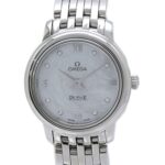 OMEGA De Ville Prestige 8-Diamond Watch 424.10.24.60.55.001 Women's Stainless Steel 40455