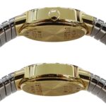 Bulgari BVLGARI Wo Brand: Tubogas 12-Diamond Quartz Movement 750YG (Yellow Gold) and 18K Stainless Steel (SS) Size L Bangle Round. (BB232T) - Image 3