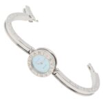 Bulgari BVLGARI B-zero1 Stainless Steel Wo Blue Tone Shell BZ22S - Image 4