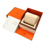 Hermes Cape Cod Tonneau Double Tour CT1 710 Boys' Date White Quartz - Image 2
