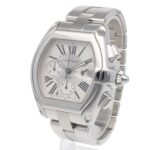 Cartier Roadster Chronograph Watch, Stainless Steel 2618 Automatic, Men's - Image 3
