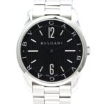 BVLGARI Solotempo ST42BSS ST42S Stainless Steel 40542 - Image 2