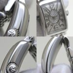 FRANCK MULLER Long Island Petite Pastille 802QZRELCD1P Diamond Stainless Steel Women's Watch 39899 - Image 8