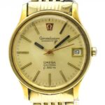 OMEGA Constellation Electronic f300Hz Gold Plated Quartz Watch 198.0003