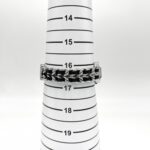 Chanel Ladies' Premiere L Battery-Powered Black Dial Stainless Steel Quartz Movement Silver/Black Strap. - Image 5