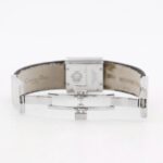 Christian Dior Riva Watch D80-100, Stainless Steel and Canvas, Quartz Movement, Analog Display, Silver Dial, Women's - Image 7