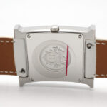 Hermes H- Double Tour Wrist Stainless Steel Leather Strap Wo White (HH1.520) - Image 5