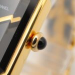 Chanel CHANEL PremiÃ¨re S Watch, Gold Plated (GP), Leather Strap, Women's, Black, H0001 - Image 7