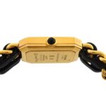 Chanel Premiere Large Size H0001 Wo Black Gold Quartz - Image 5