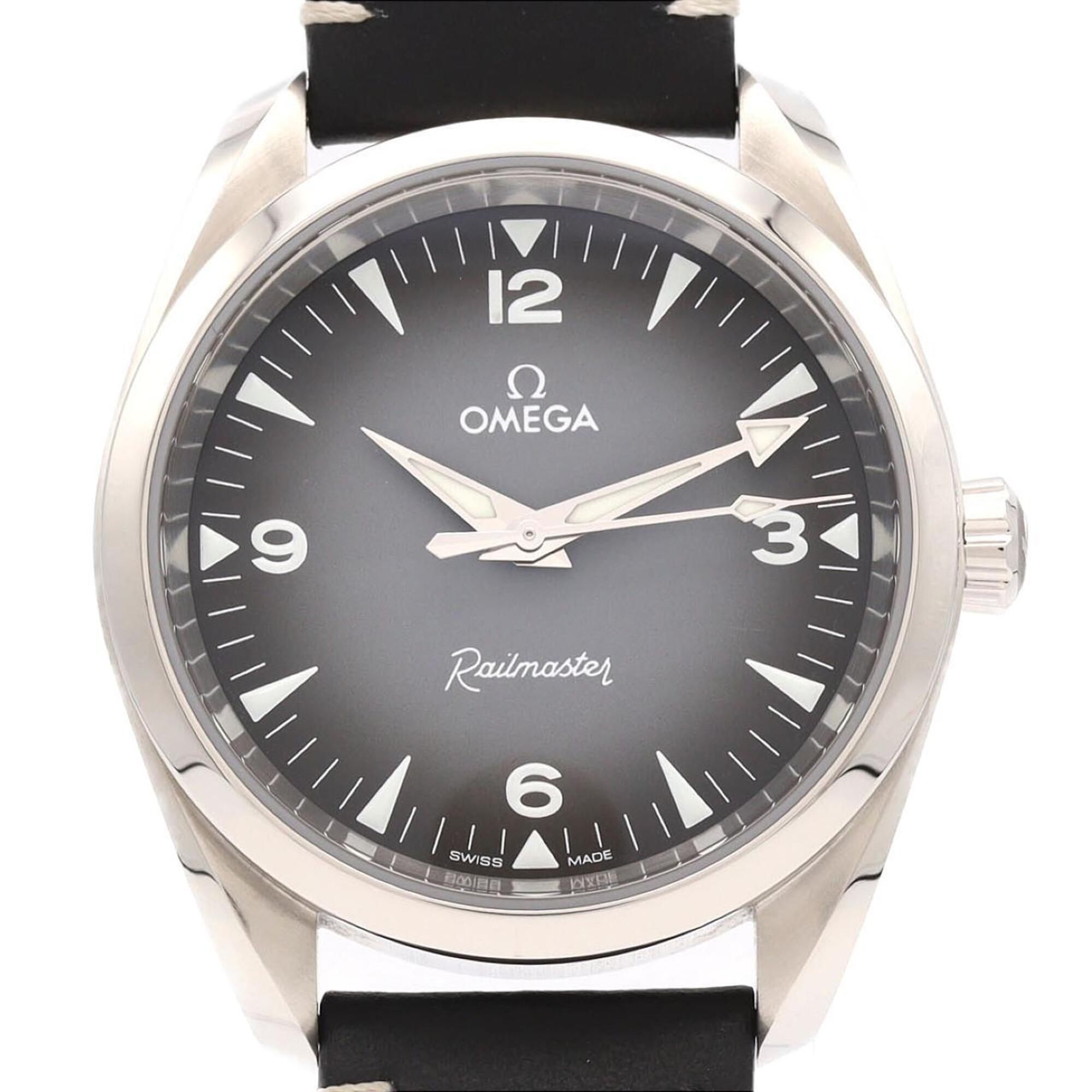 2000_a62fb26e-d2a5-458c-be64-fda7e60ac278.jpg Omega Railmaster 235.12.38.20.06.001 Stainless Steel Automatic - Image 1