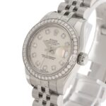 Rolex 179384G Datejust 10-Piece Diamond Bezel Watch in Stainless Steel/SS/18K White Gold with Diamonds, Women's - Image 3