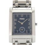 Fendi Classico 7000G Stainless Steel Navy Silver Quartz Watch 1914FENDI - Image 2
