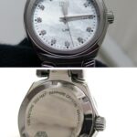 TAG Heuer Link Date 12P Diamond White Shell Dial Ladies Watch - Image 4