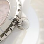 Chanel J12 12-Diamond Watch, Ceramic, Diamond, Ladies, Pink Tone, Shell, H5513 - Image 6