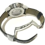 Corum 983.201.20 Back scale Automatic Wristwatch Silver Black belt - Image 6