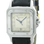 CARTIER Santos Galbee Steel Quartz Mens Watch W20025D6