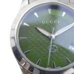 Gucci GUCCI watch 126.5 Stainless steel quartz analog green dial women's - Image 9
