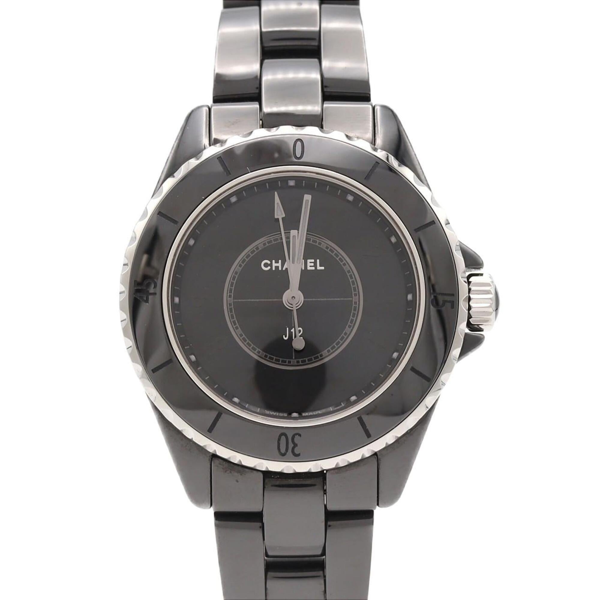 2000_a97c760b-506a-4600-b91f-332a63144e1d.jpg Chanel J12 Phantom 33mm Ceramic H6346 Quartz Watch - Image 1