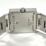BVLGARI SQ22SS Square Quadrado Ladies Watch, SS, Silver - Image 5