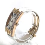 HARRY WINSTON 330 LQWL.M D3.1 Diamond Bezel Lady Avenue C Women's Watch, 18K Gold, Au750, White - Image 3